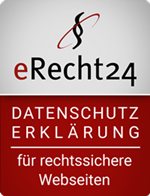 Datenschutzsiegel von eRecht24